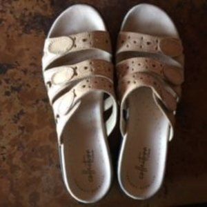 Clarks Women's Leisa Cacti Q Slide Sandal